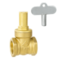 High quality brass gate valve cw617n solenoid valve damping